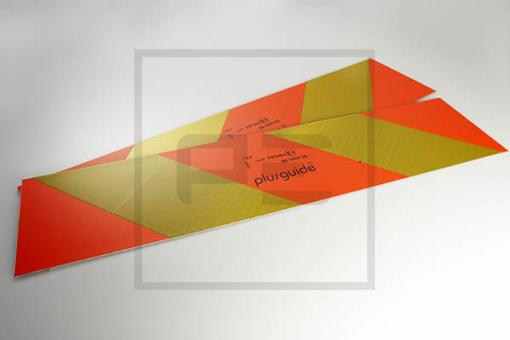 Warntafelsatz 130 x 565 x 1,2 
