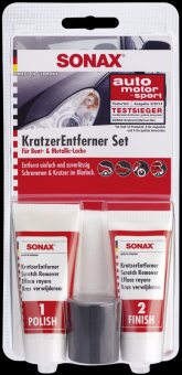 SONAX KratzerEntfernerSet Lack 