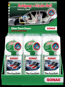 SONAX KlimaPowerCleaner Thekendisplay 