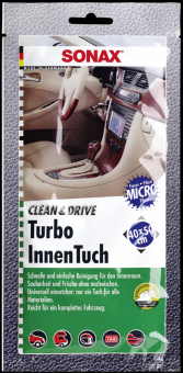 SONAX Clean&Drive TurboInnenTuch 40x50 Thekendisplay 