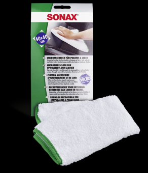 SONAX MicrofaserTuch für Polster & Leder 