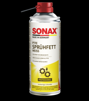 SONAX PTFE SprühFett weiß 