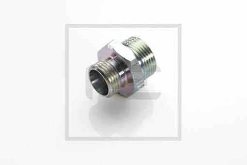 Doppelstutzen M 22x1,5 x 12 / M18x1,5 x 11 