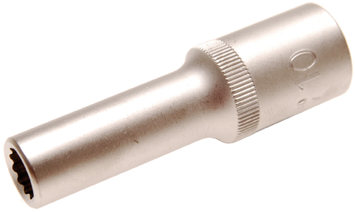 Steckschlüssel-Einsatz, tief, 12-Kant, 12,5 (1/2), 10 mm 