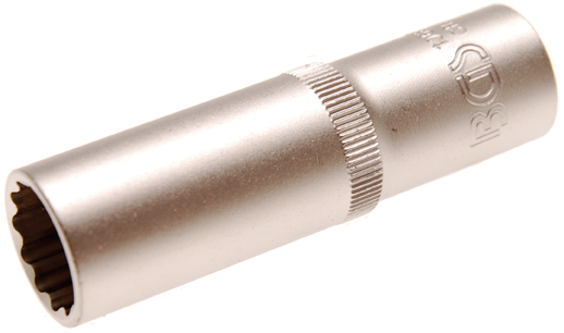 Steckschlüssel-Einsatz, tief, 12-Kant, 12,5 (1/2), 16 mm 
