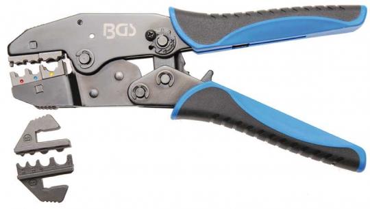 Kabelschuhzange mit Ratschenfunktion 