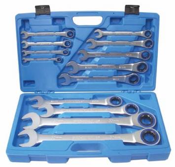 Ratschen-Ringschlüssel-Satz 8-32 mm, 13-tlg. 