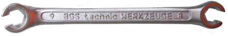 Offener Ringschlüssel, 8 x 9 mm  
