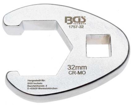 32 mm Hahnenfuss-Schlüssel, 12,5 (1/2) 