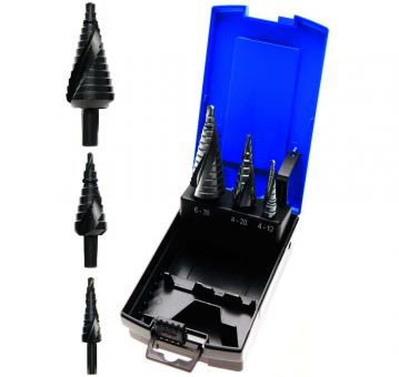 Stufenbohrer-Satz, 4-30 mm 