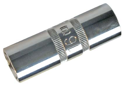Zündkerzen-Einsatz, mit Magnet, 12,5 (1/2) Antrieb, SW 16 mm 