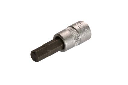 Bit-Einsatz, Innen-6-Kant, 6,3 (1/4), 6 mm 