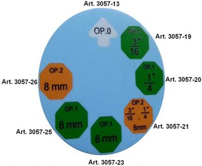 Vorpressdorn OP0, passend für BGS 3057 