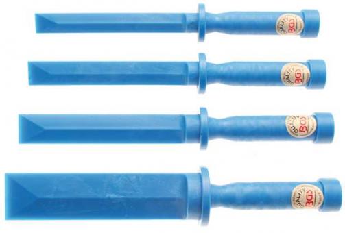 Kunststoff-Schaber-Satz, 19-22-25-38 mm breit, 4-tlg. 