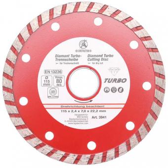 Turbo-Trennscheibe, 115 mm 