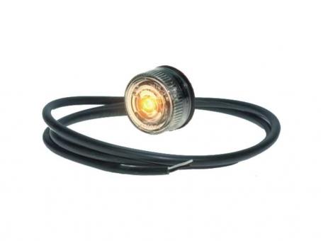 LED Seitenmarkierungsleuchte PRO-PENNY 12/24 Volt, Lichtscheibe glasklar 