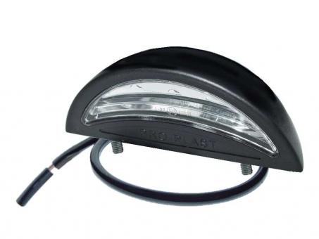 LED Kennzeichenleuchte PRO-REG 24 Volt, Kennzeichenleuchte, Kabel 0,5m, Befestigungsbolzen 