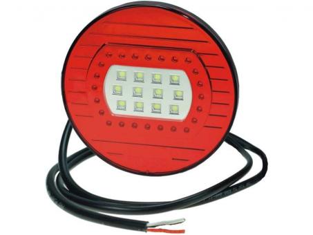 LED Nebelschluss-Rückfahrleuchte PRO-DISC FR Kabel 1,8m 