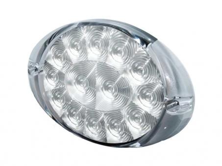 Vordere LED Blink-Positionsleuchte PRO-OVAL 12/24 Volt, Kabel 0,5m 