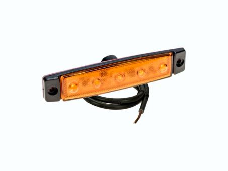 LED Seitenmarkierungsleuchte PRO-FLAT 12/24 Volt 