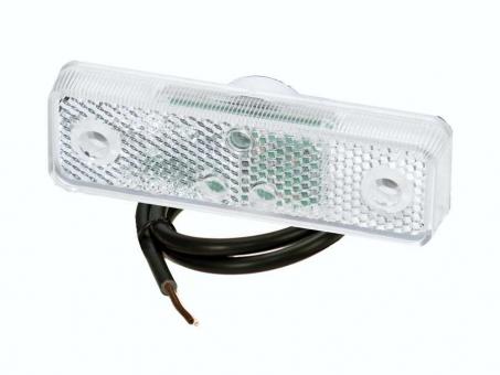 LED Begrenzungsleuchte 90° Kabelanschluss, Kabel 0,5m 