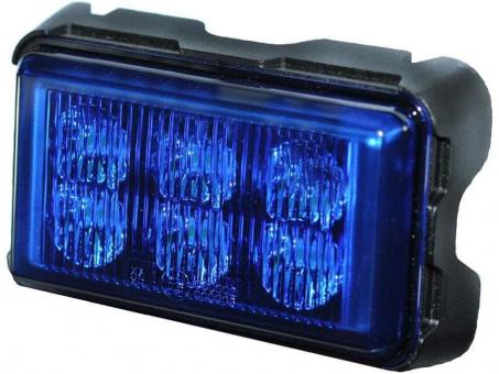 LED Kennleuchte PRO-STROBE blau, Aufbauversion 