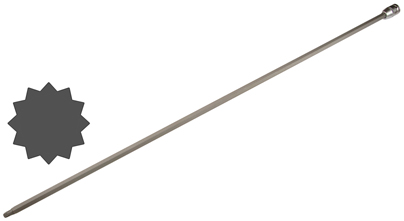 Spezial-Bit-Einsatz, Innenvielzahn M8x800 mm, 12,5 (1/2) 