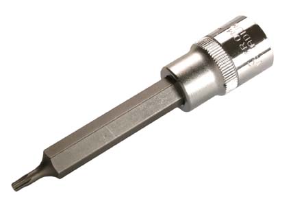 Spezial-Einsatz, T-Profil, 12,5 (1/2), o. B., 100 mm lang, T15 