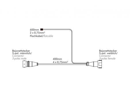 Adapterkabel zur Ansteuerung einer zusätzlichen Rückfahrleuchte 