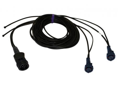 Kabel Kit PRO-WIRE II 13/7 Länge 8,5m, 13-polig, 2 x 7-polig AMP, 2 x Flachkabel 0,1m 