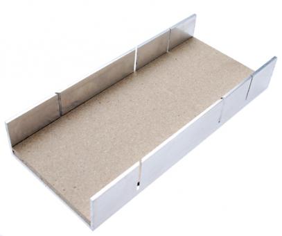 Aluminium-Gehrungslade, 245x106x44 mm 