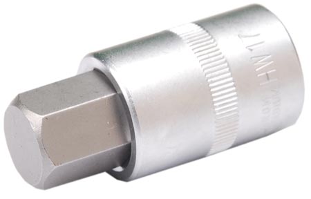 Bit-Einsatz, Innen-6-Kant, 12,5 (1/2), 17x55 mm 