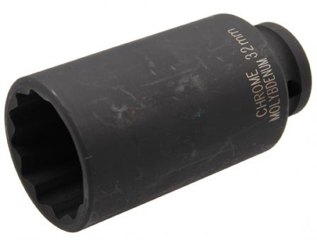Kraft-Steckschlüssel-Einsatz, 12-Kant, 12,5 (1/2), 32 mm 