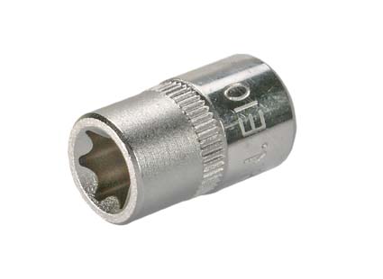 Steckschlüssel-Einsatz, E-Profil, E10, 6,3 (1/4) 