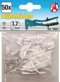 Blindnieten 3,2 mm, 50-tlg. 