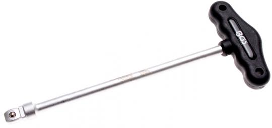 T-Griff mit 12,5 (1/2) Kipp-4-Kant ("Wobbel"), 230 mm lang 