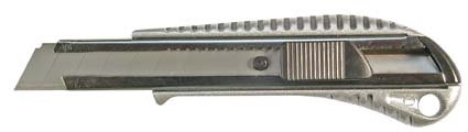Abbrechmesser, ZINK-Druckguss, 18 mm Klinge 