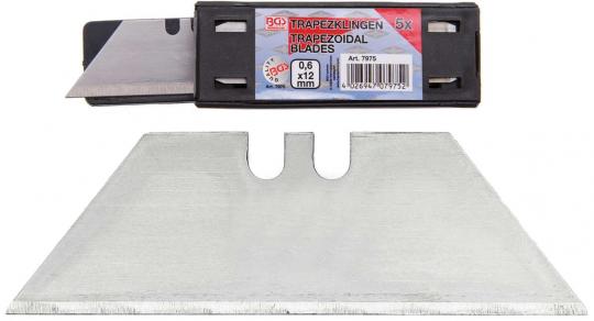 Trapezklingen, 0,6 mmx12 mm, 5-tlg. 