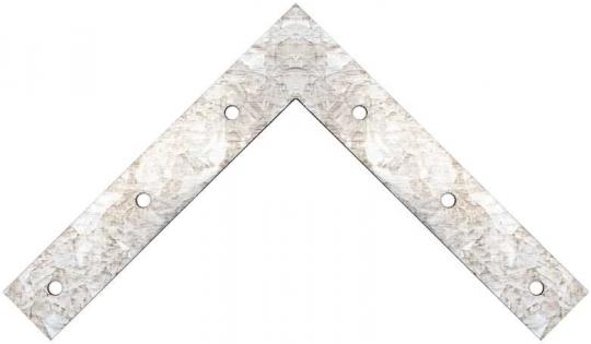L-Winkel, 150 x 150 x 25 x 2 mm, 2-tlg. 