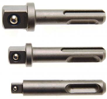 Adapter-Satz, SDS auf 4-Kant, 3-tlg. 