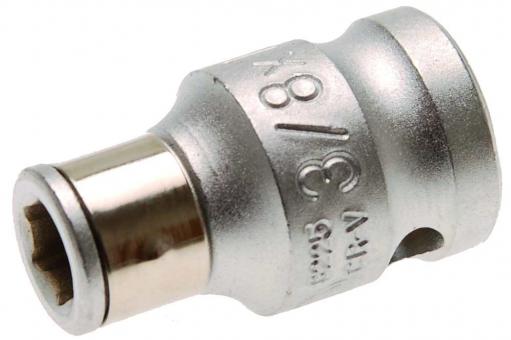 Adapter mit Haltekugel, 10 (3/8), für 6,3 (1/4) Bits 