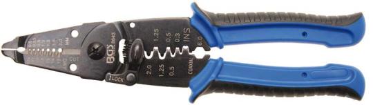 Abisolierzange, 215 mm 