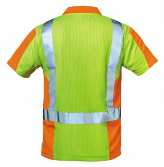 *ZWOLLE*WARNSCHUTZ-POLOSHIRT, GELB/ORANGE 