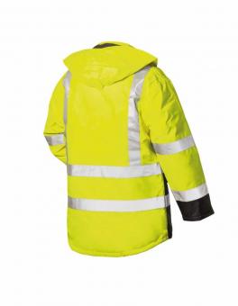 *JANNIS* WARNSCHUTZPARKA GELB/MARINE 