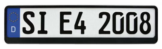 Kennzeichenhalter SW 
