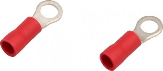 Ring-Kabelschuh 5,3 mm rot 