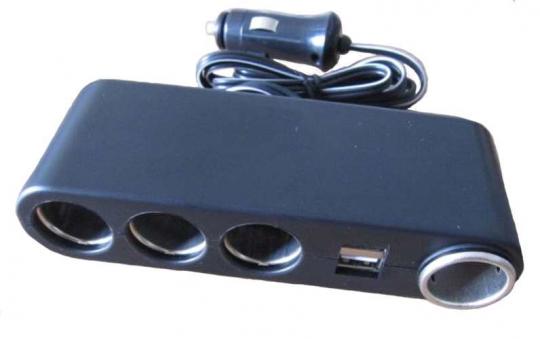 6-fach Steckdose mit 2 USB 