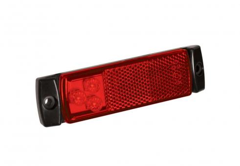 Low-profile rear end marker lamp 