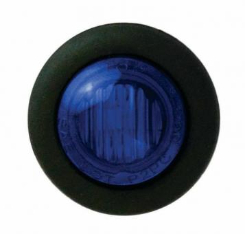 Round blue marker lamp 