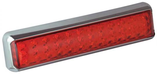 Slim-line stop/tail lamp - chrome bracket 